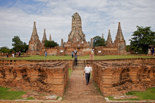 One of the many temples in Ayutthaya.